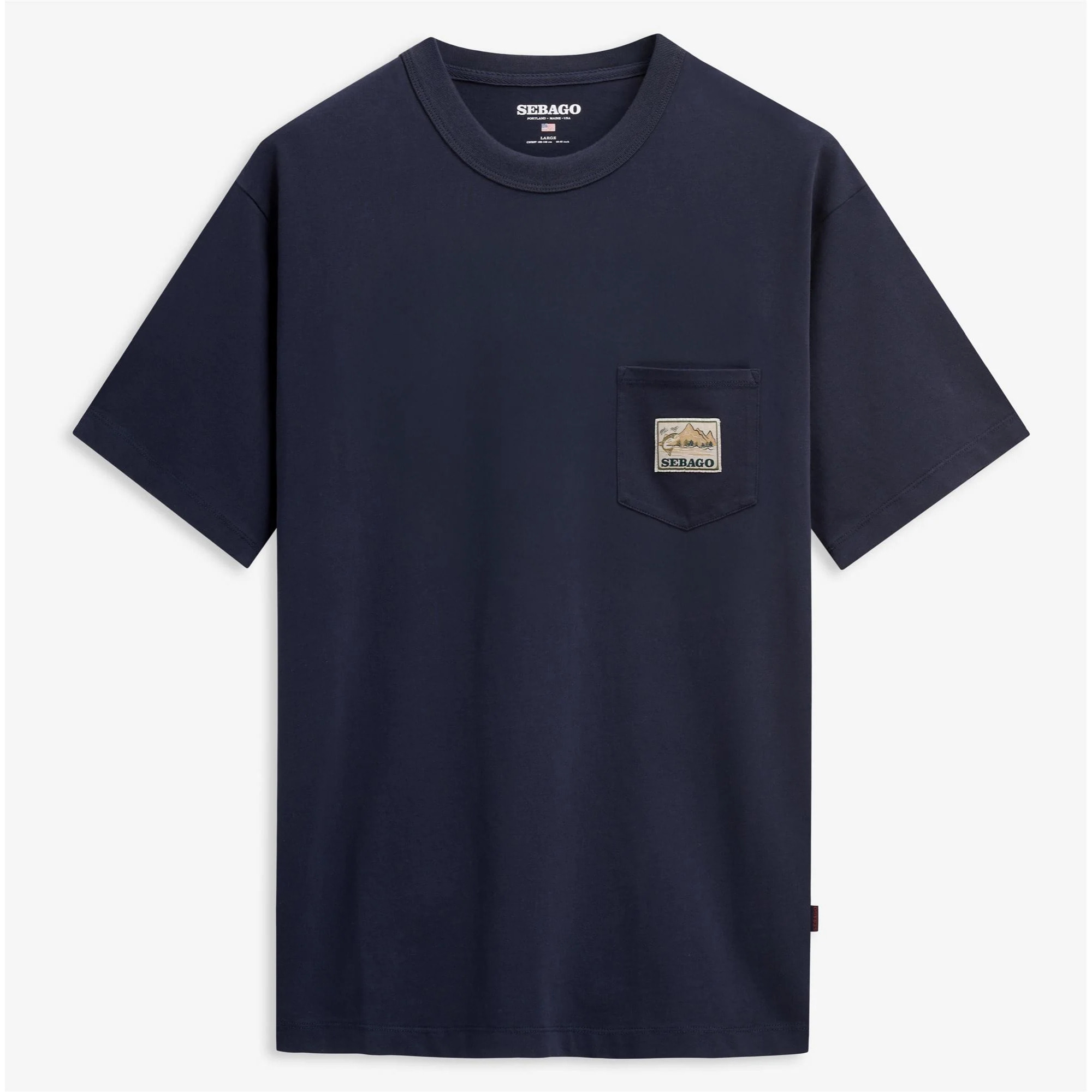 Sebago - T-Shirts & Top Uomo Donna Blu - Unionriver