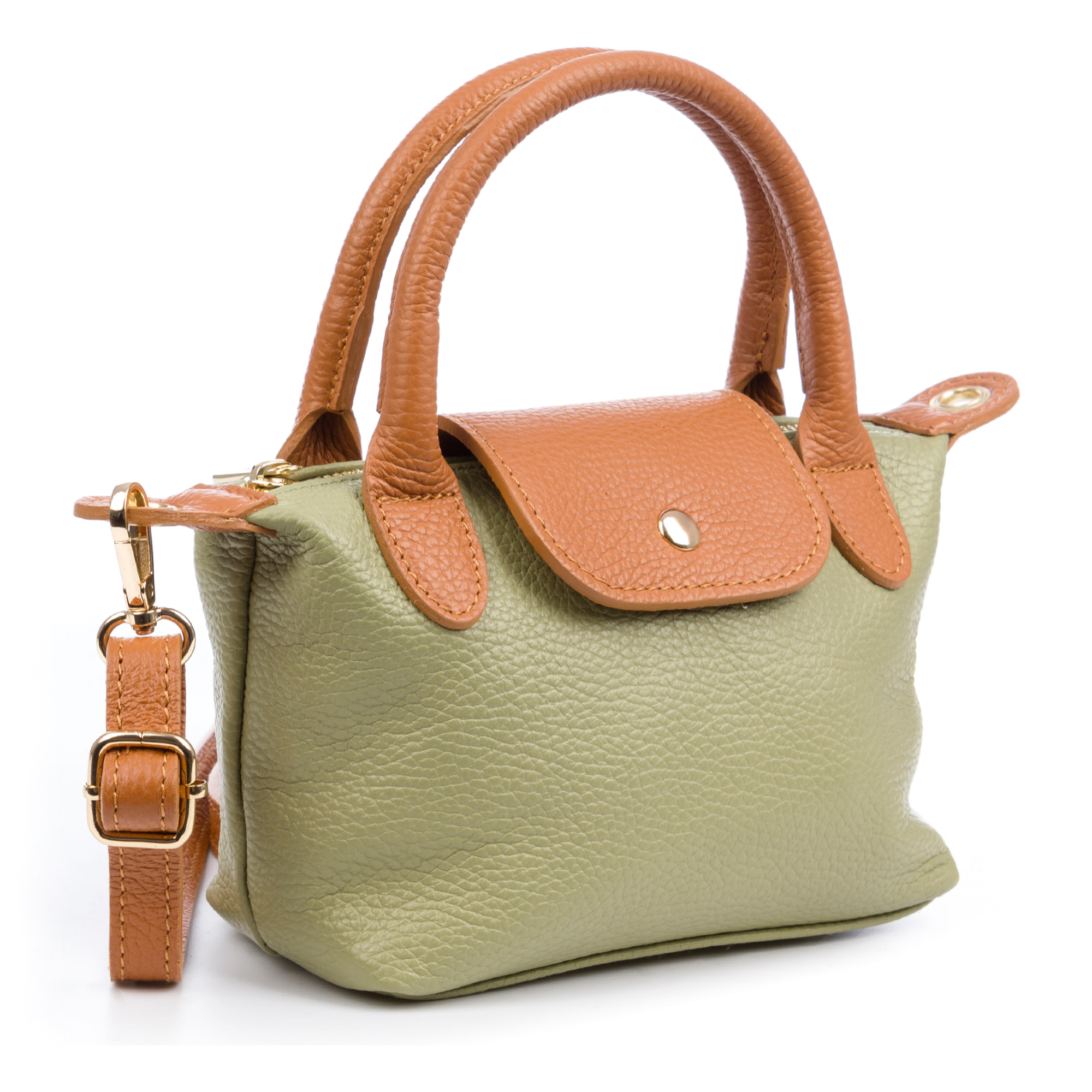 Baucina Borsa a mano Donna. Pelle autentica Dollaro.