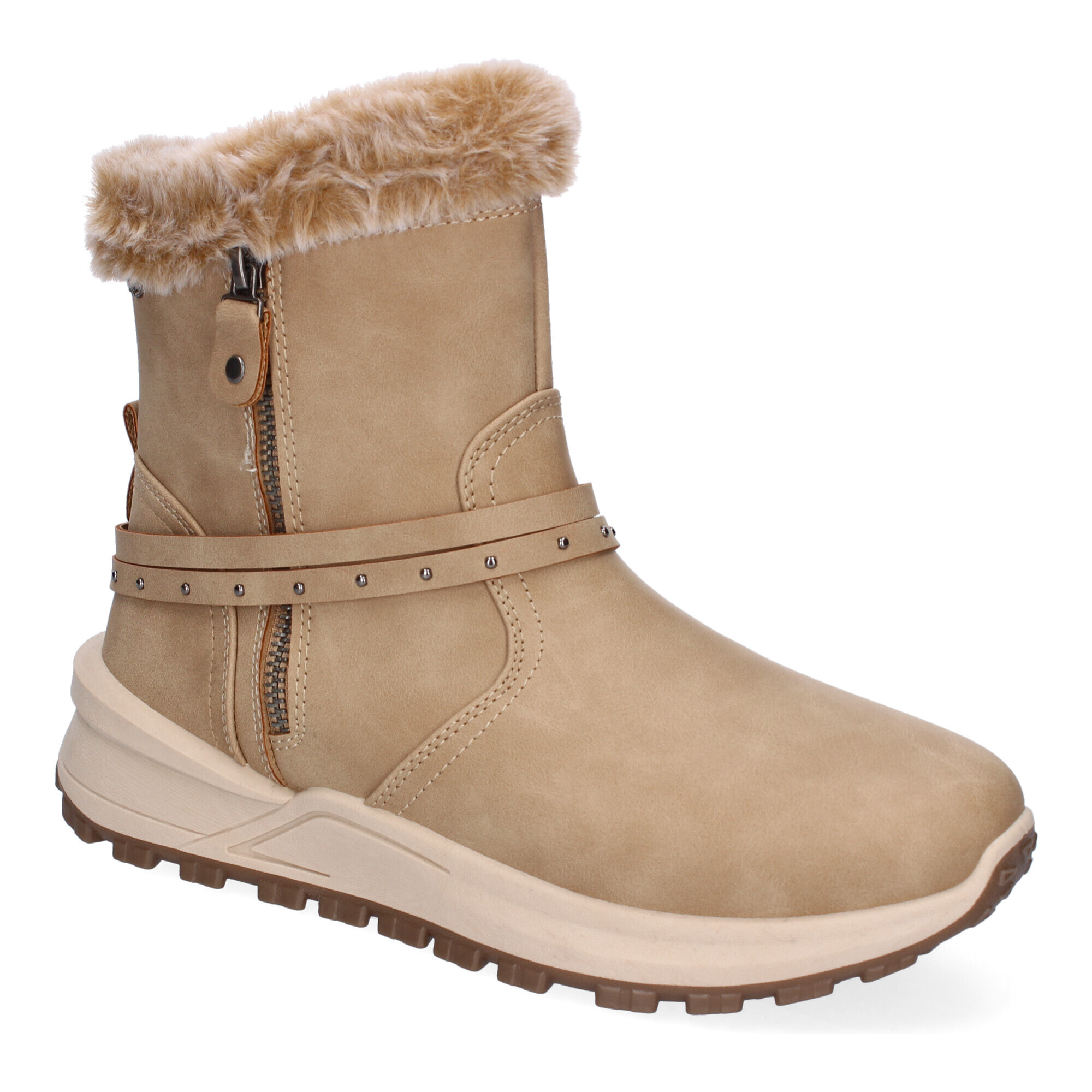 Botines de Invierno Planos para Mujer, Comodos y Elegantes