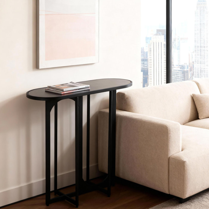 Consolle ovale - 83xH37x5,5cm - Pezzi 1 - Bianchi Dino SpA