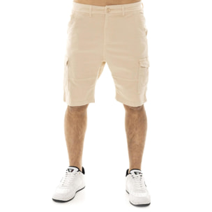 Shorts cargo de sarga para hombre Leone Military 1947