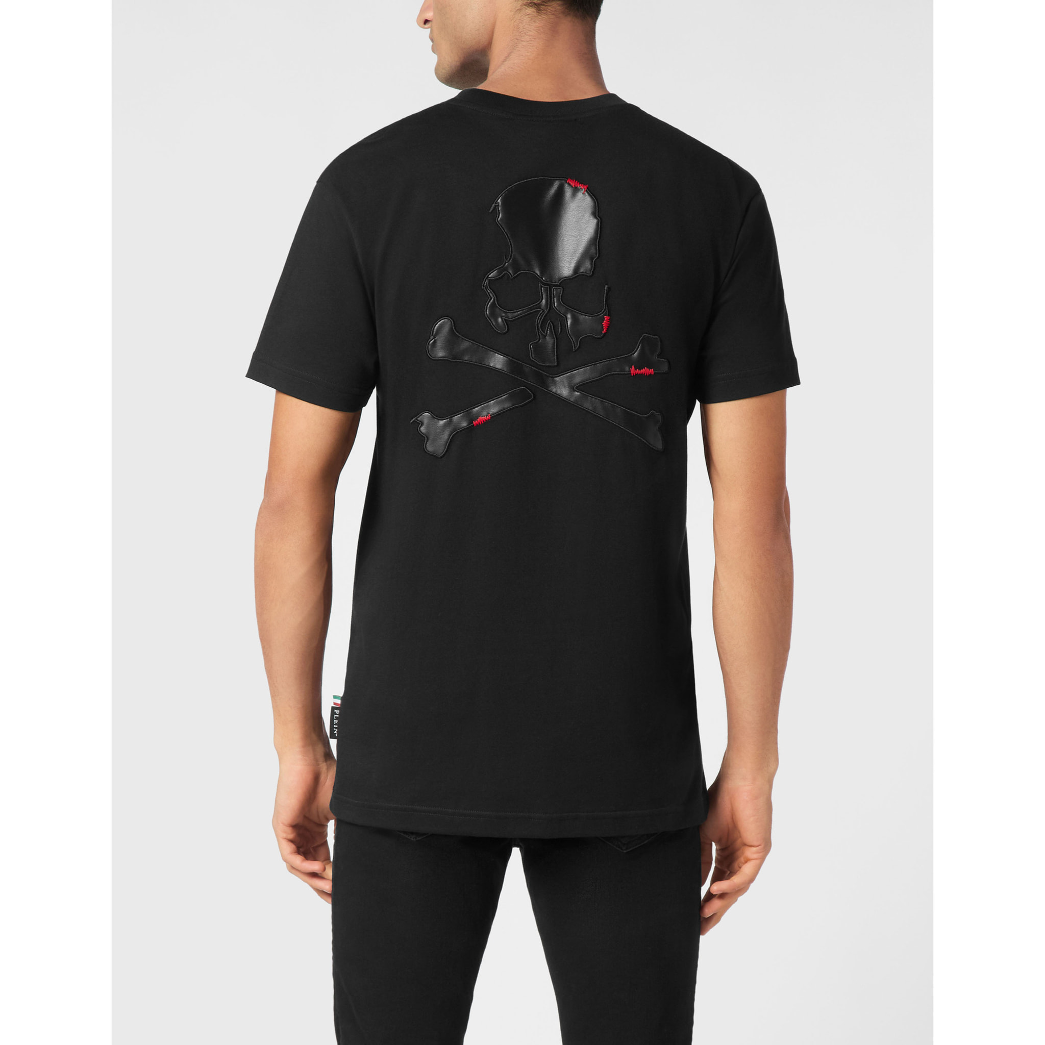 PHILIPP PLEIN T-Shirt Round Neck SKULL&BONES