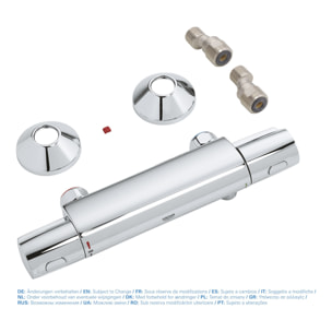 GROHE Precision Trend Mitigeur thermostatique Douche Chromé 34229002