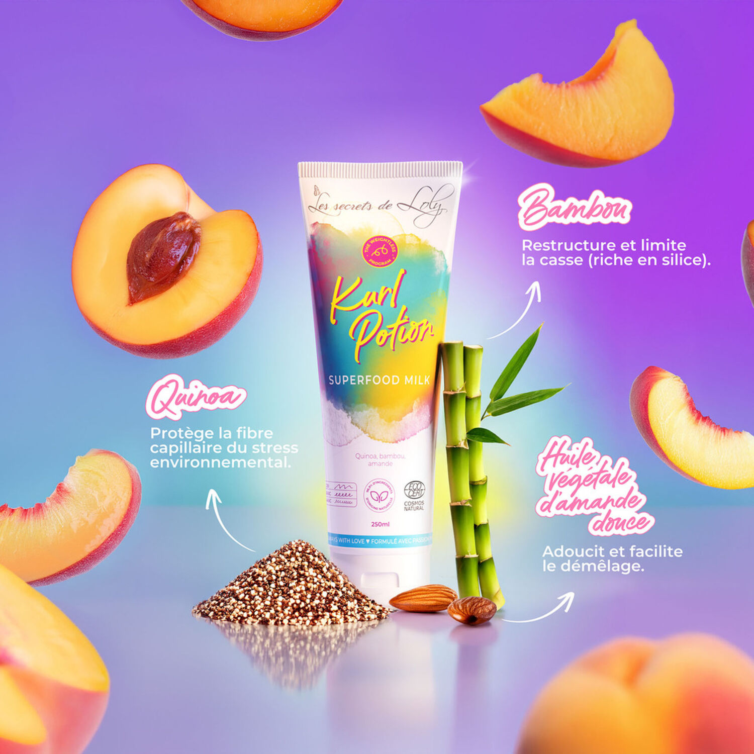 Kurl Potion - Crème Sans Rinçage Définissante et Hydratante 250ml