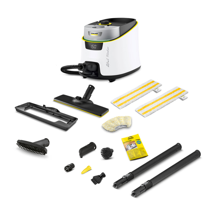 Nettoyeur vapeur Karcher SC 5 Deluxe Signature Line - Pression 4.2 bar- Débit vapeur 50 g/min- Design Signature Line