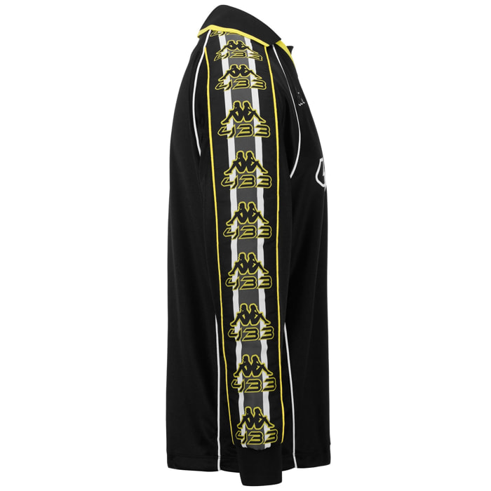 Kappa - Maglie gioco Uomo Nero - 222 Banda Rombat 433