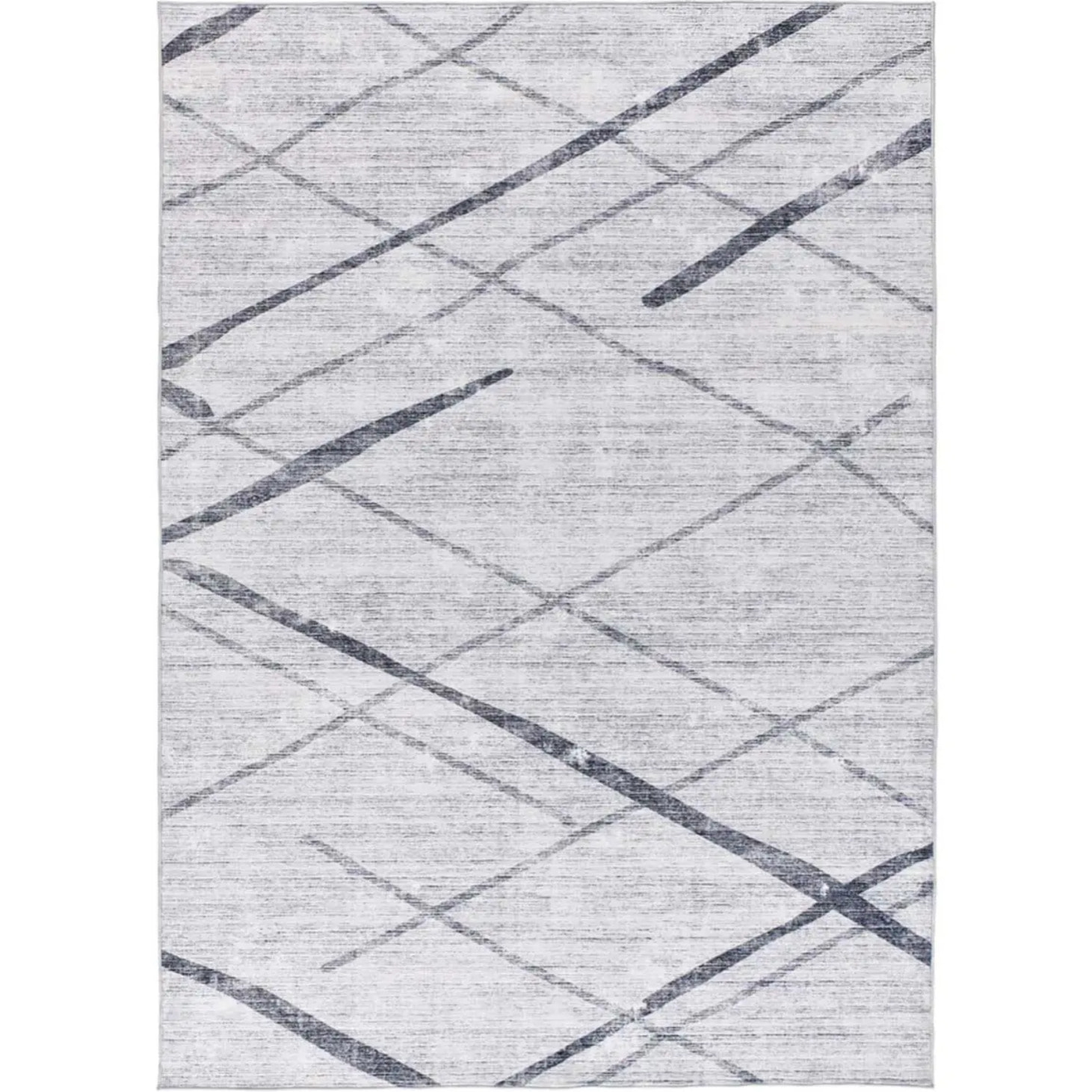 Alfombra impresa estilo étnico gris Class, varias medidas disponibles