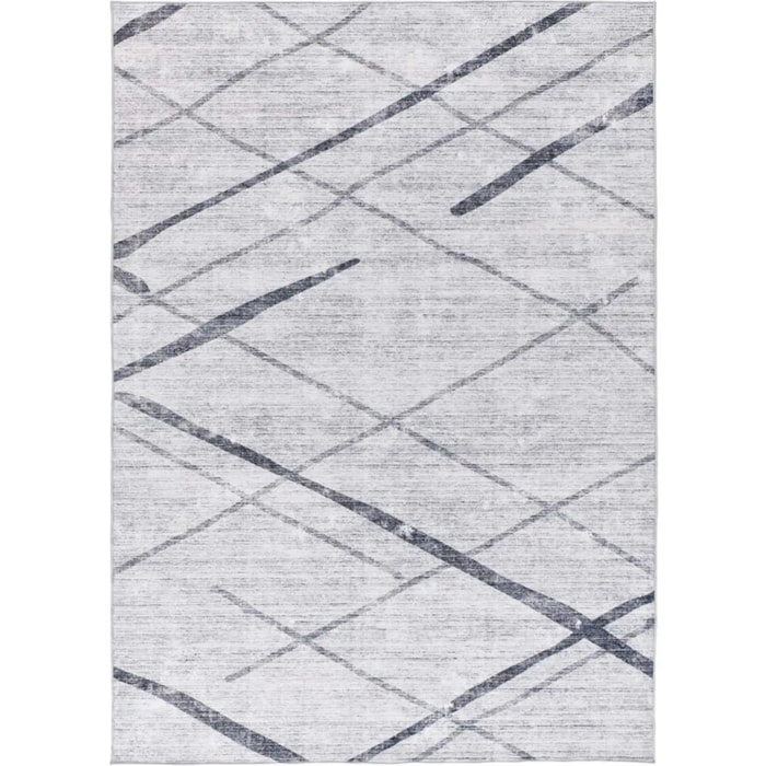 Alfombra impresa estilo étnico gris Class, varias medidas disponibles