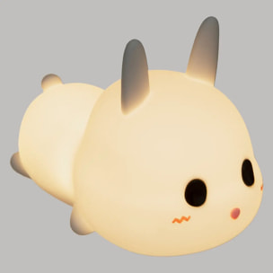 Veilleuse sur batterie lapin H.11cm