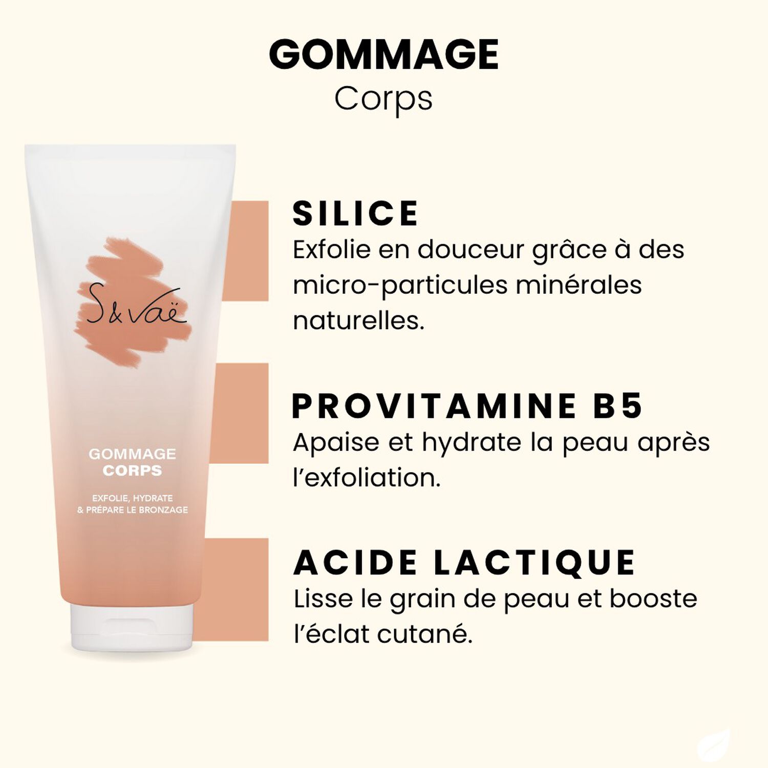 Gommage Corps - Préparateur de Bronzage Exfoliant 150ml