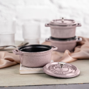 Cocotte en fonte STAUB, Fleur de cerisier, 24 cm