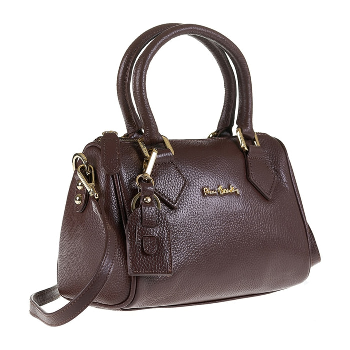 Borsa a bauletto da donna Made in Italy - Oriana Chic - 100% pelle - 23.0 x 15.0 x 14.0 cm
