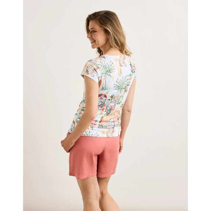 Camiseta Manga Corta Blanco - Dipsi