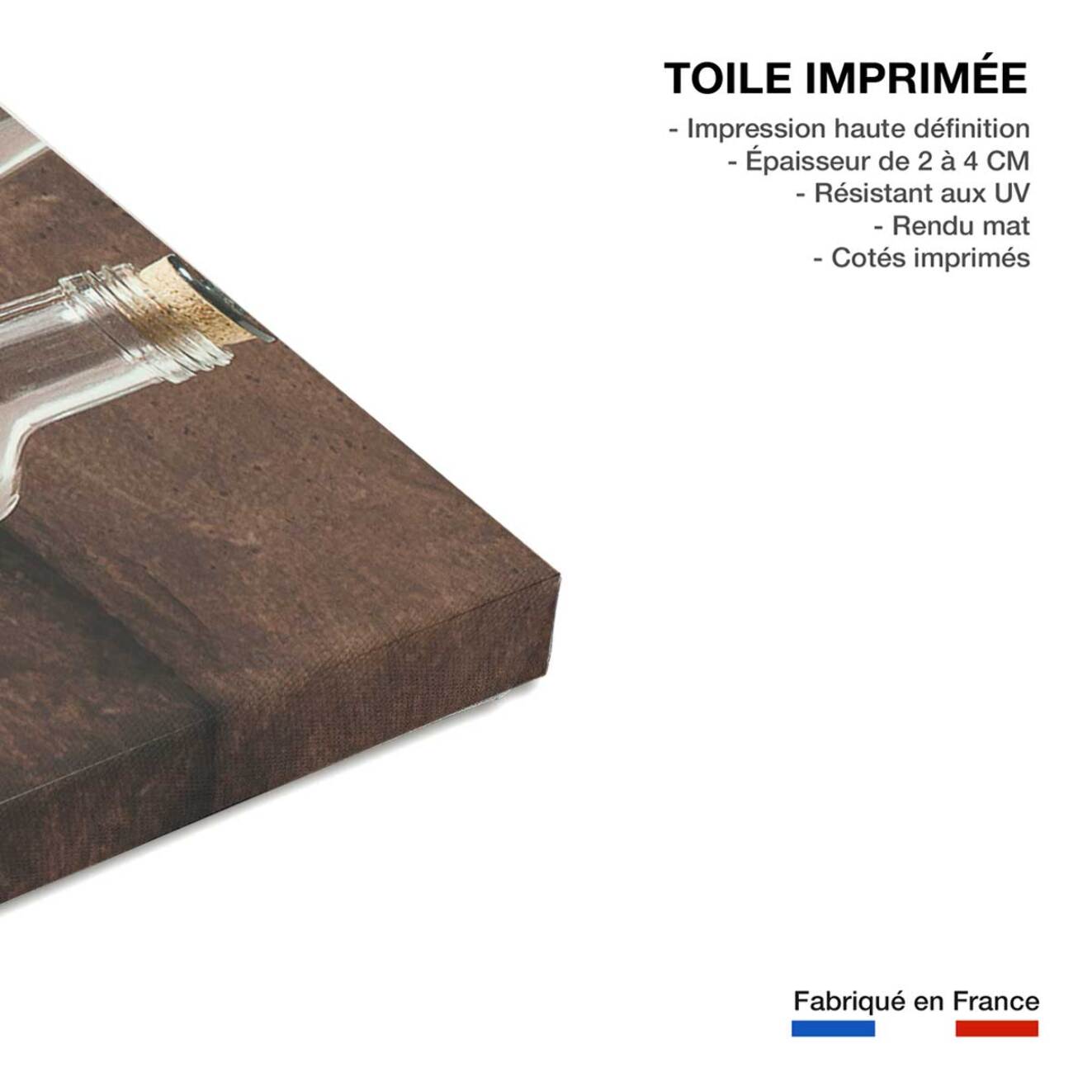 Tableau cuisine soupe  Toile imprimée