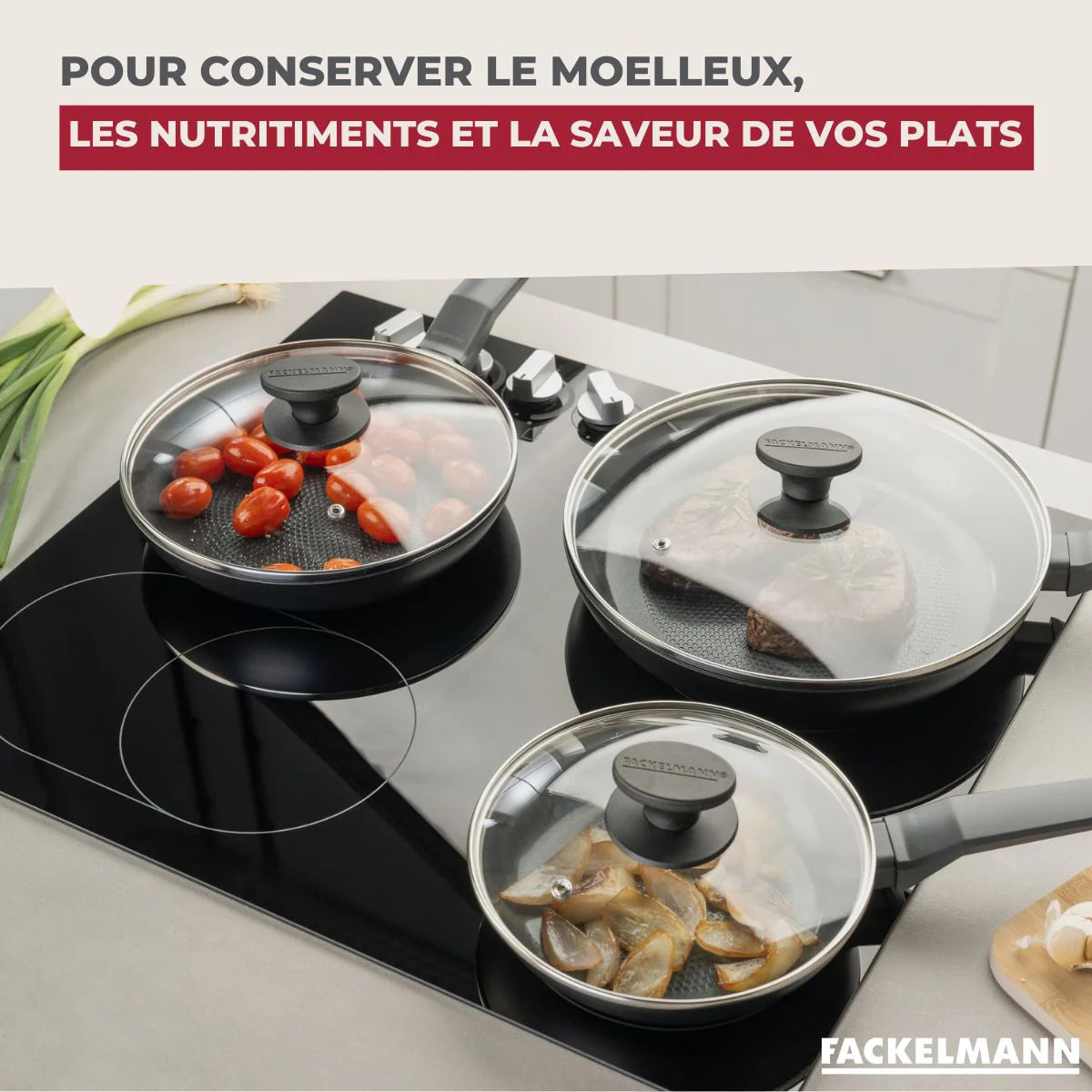 Couvercle de cuisson en verre Fackelmann