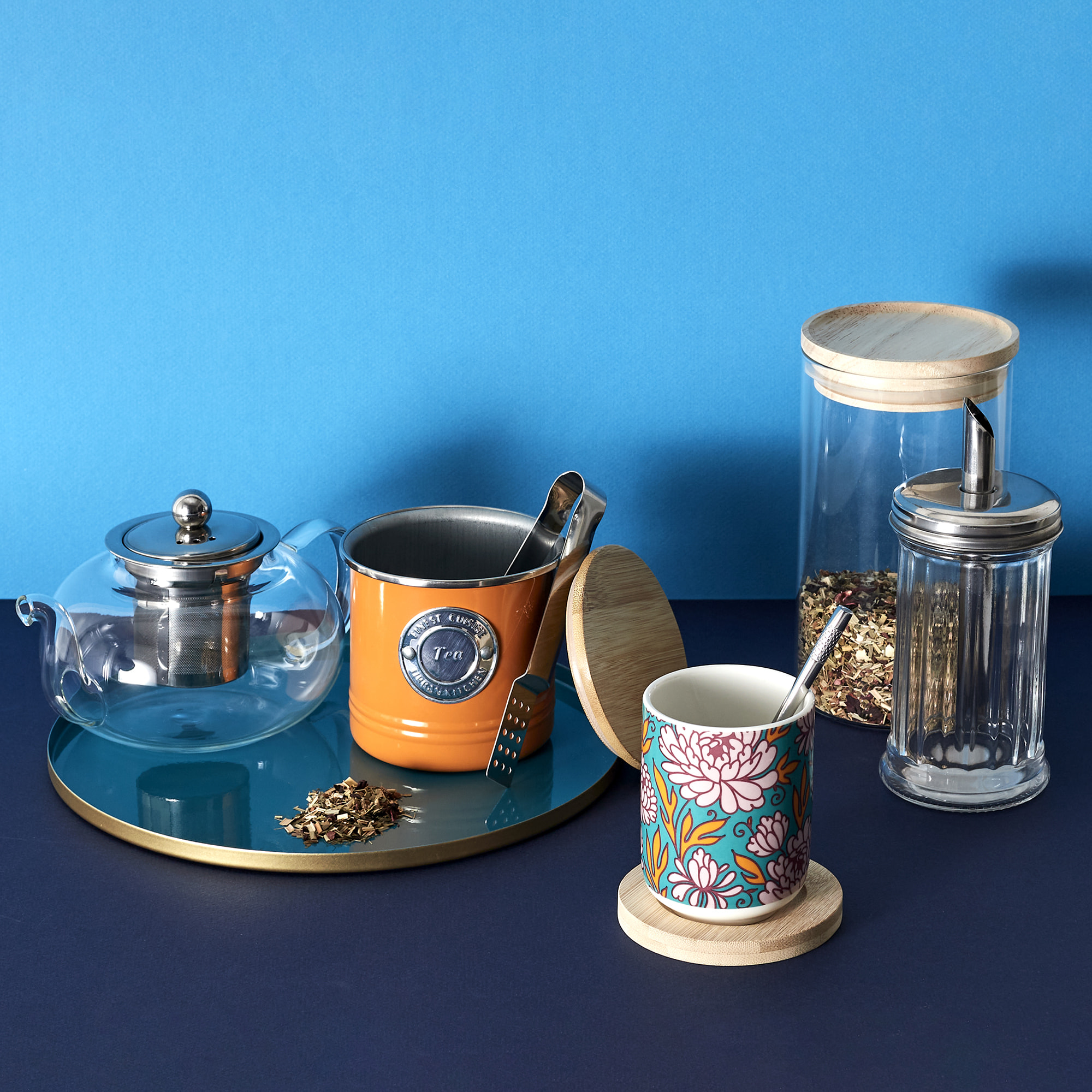 Sucrier Doseur - HOME DECO FACTORY - Transparent et Argent