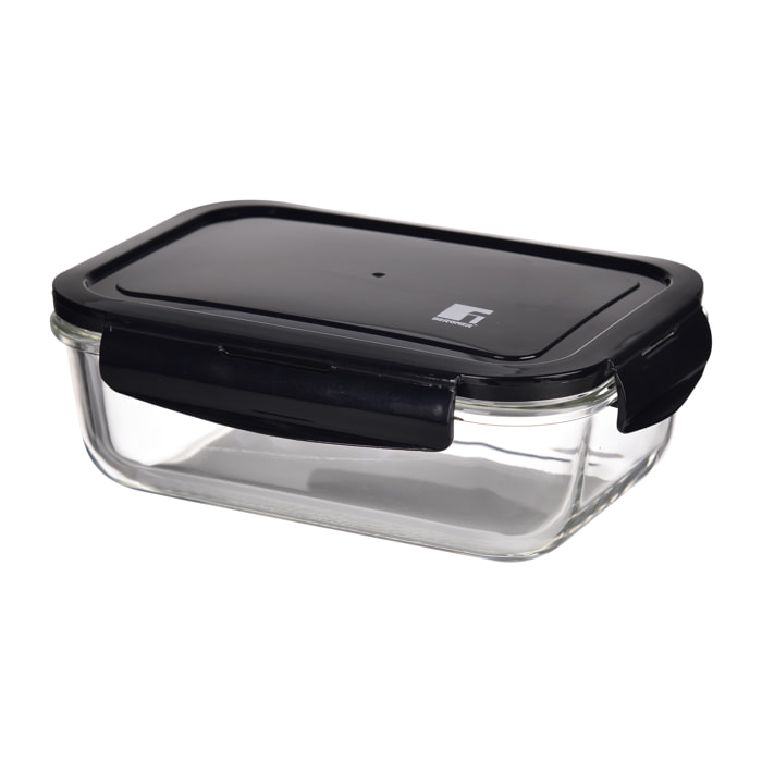 Recipiente Hermético en Borosilicato de 1,18L con tapa de diseño apilable Copper Bergner