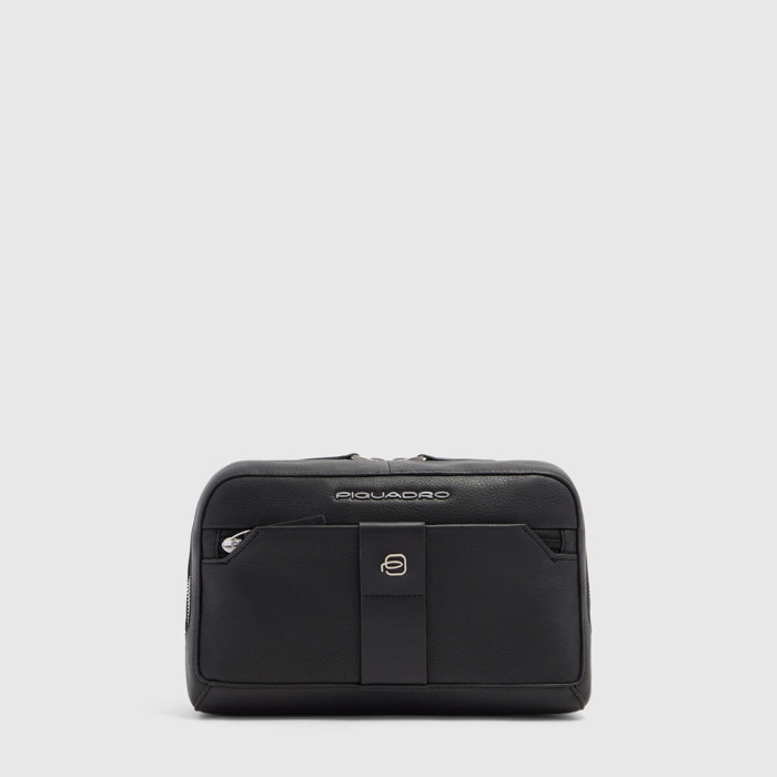 Piquadro Pochette uomo con tracolla rimovibile