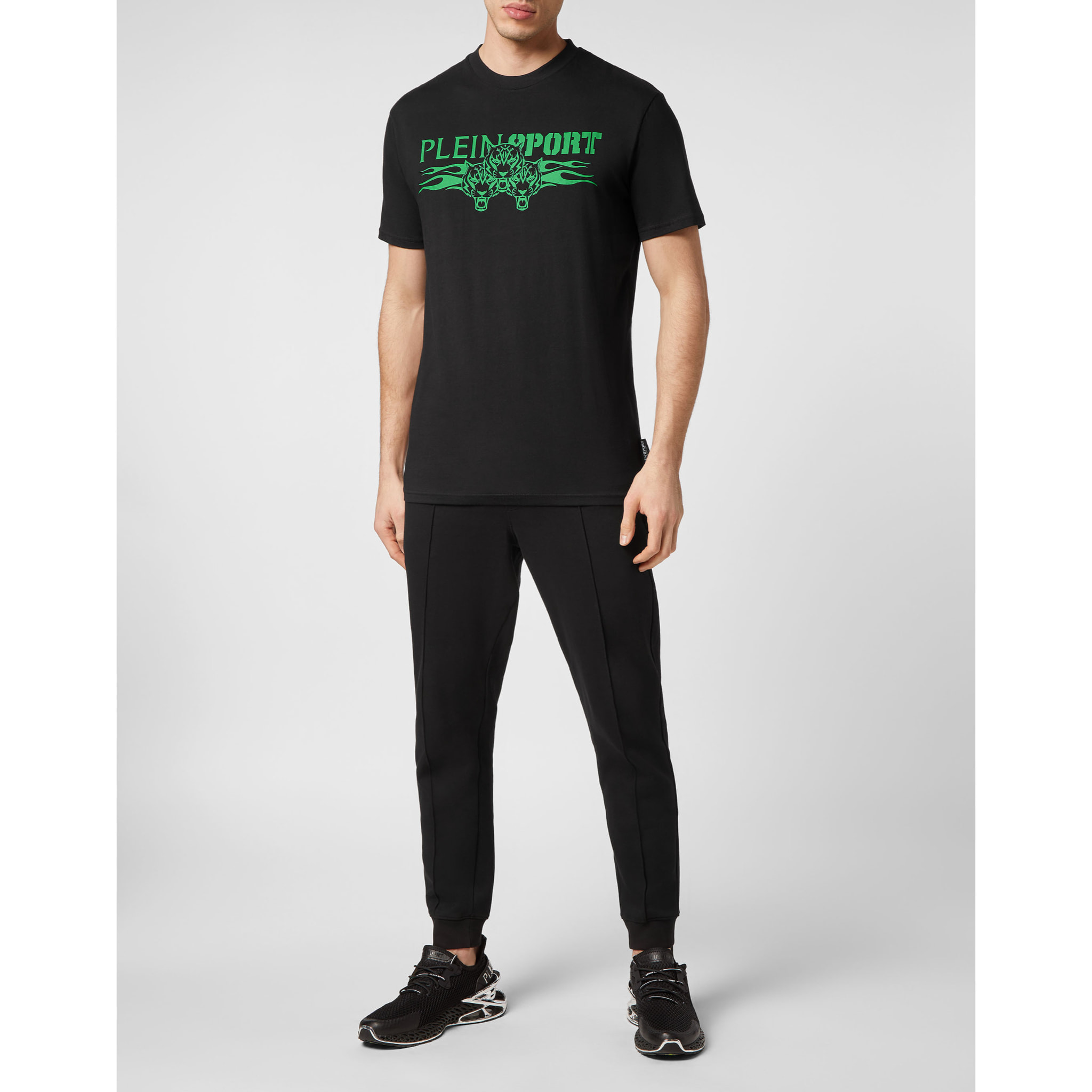 PLEIN SPORT Camiseta Cuello Redondo TIGER