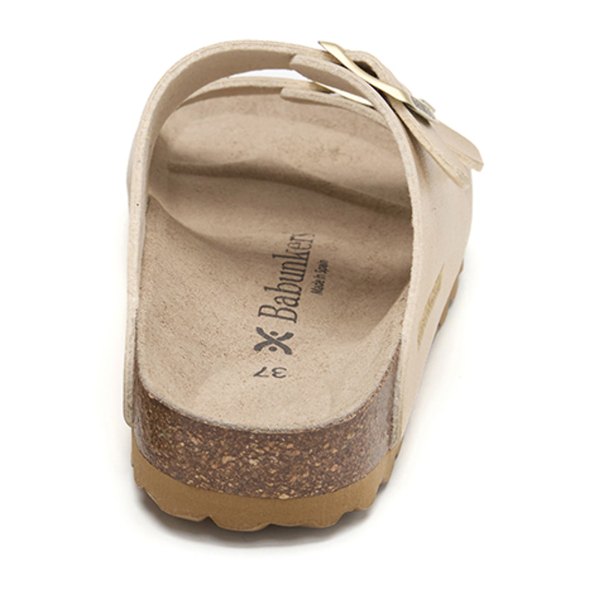 SANDALIA BABUNKERS DORADO