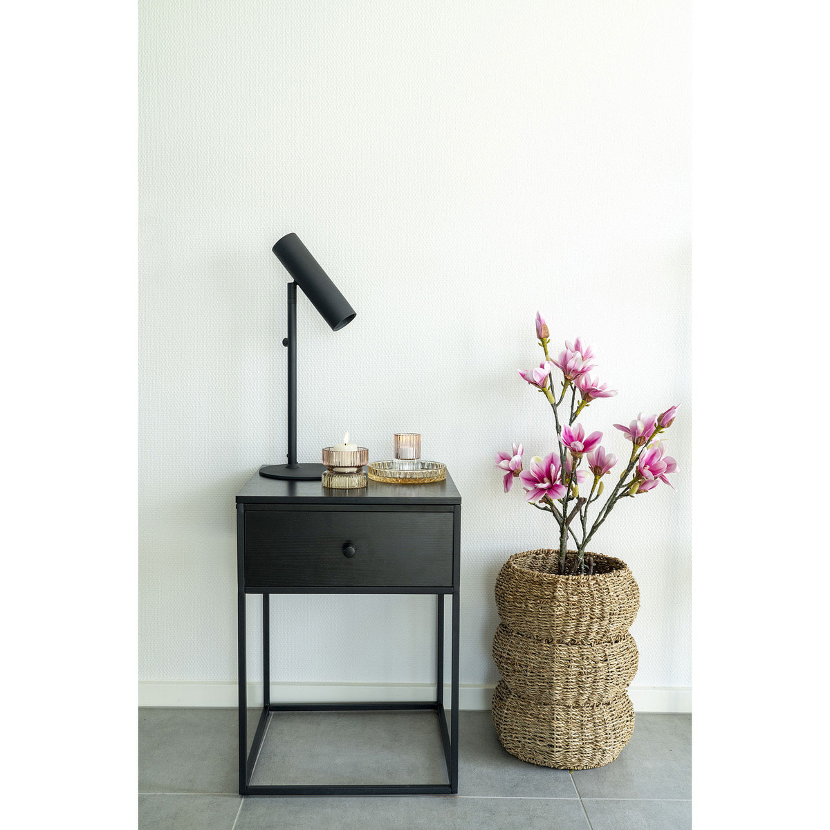 Magnolia artificiale in fiore Vikasa Home — H 75 cm