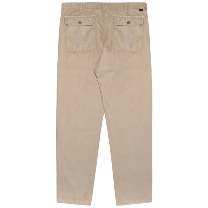 Kappa - Pantaloni Uomo Beige - Jake Linen