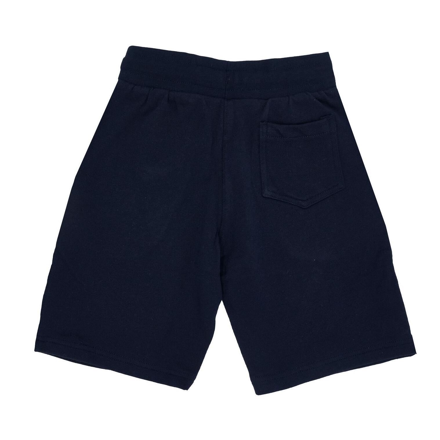 Bermuda básica infantil polar con logo pequeño