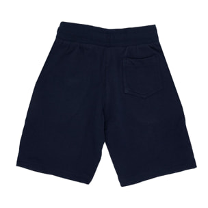 Bermuda básica infantil polar con logo pequeño