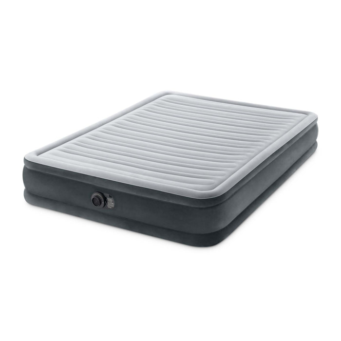 Colchón Intex Dura-Beam Comfort Plush Doble, con bomba eléctrica incorporada, 152x203x33 cm