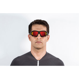 Gafas de deportes acuáticos OCEAN AUSTRALIA - Negro brillante / Revo