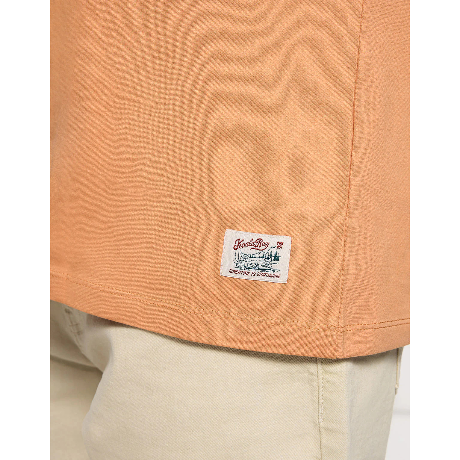 Camiseta Manga Corta Naranja - Beared