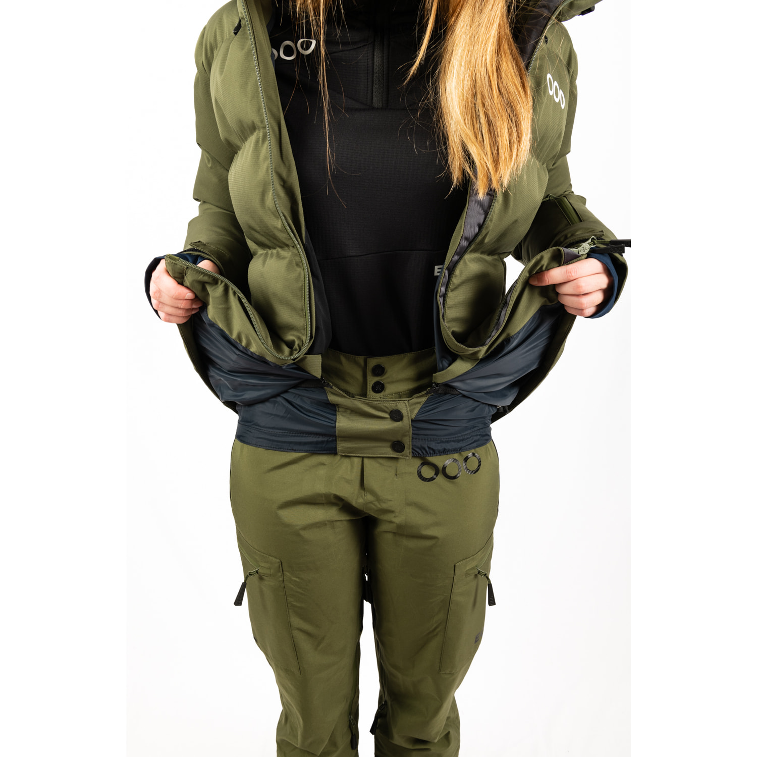 Chaqueta ECOThermo Insulated Jacket Women marca ECOON - Caqui