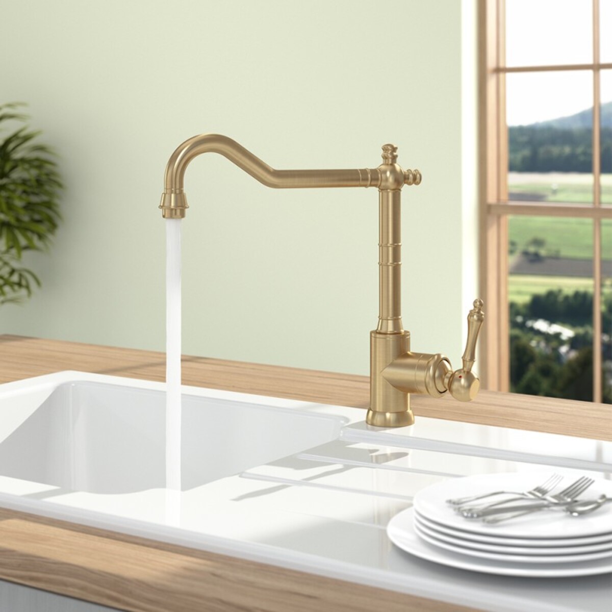 Robinet cuisine VILLEROY ET BOCH Avia 2.0