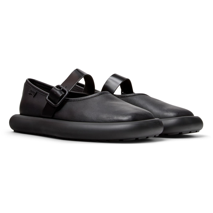 Bailarinas - CAMPER Onda - Negro - Cuero liso