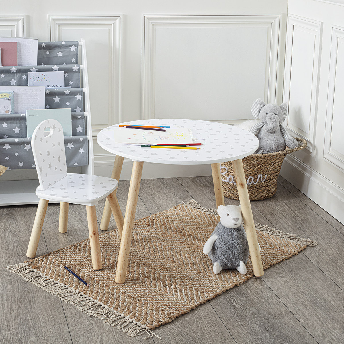 Table enfant "Douceur" à motifs