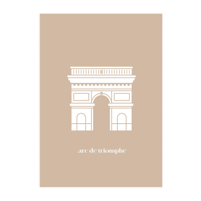 Poster Arque de Triomphe