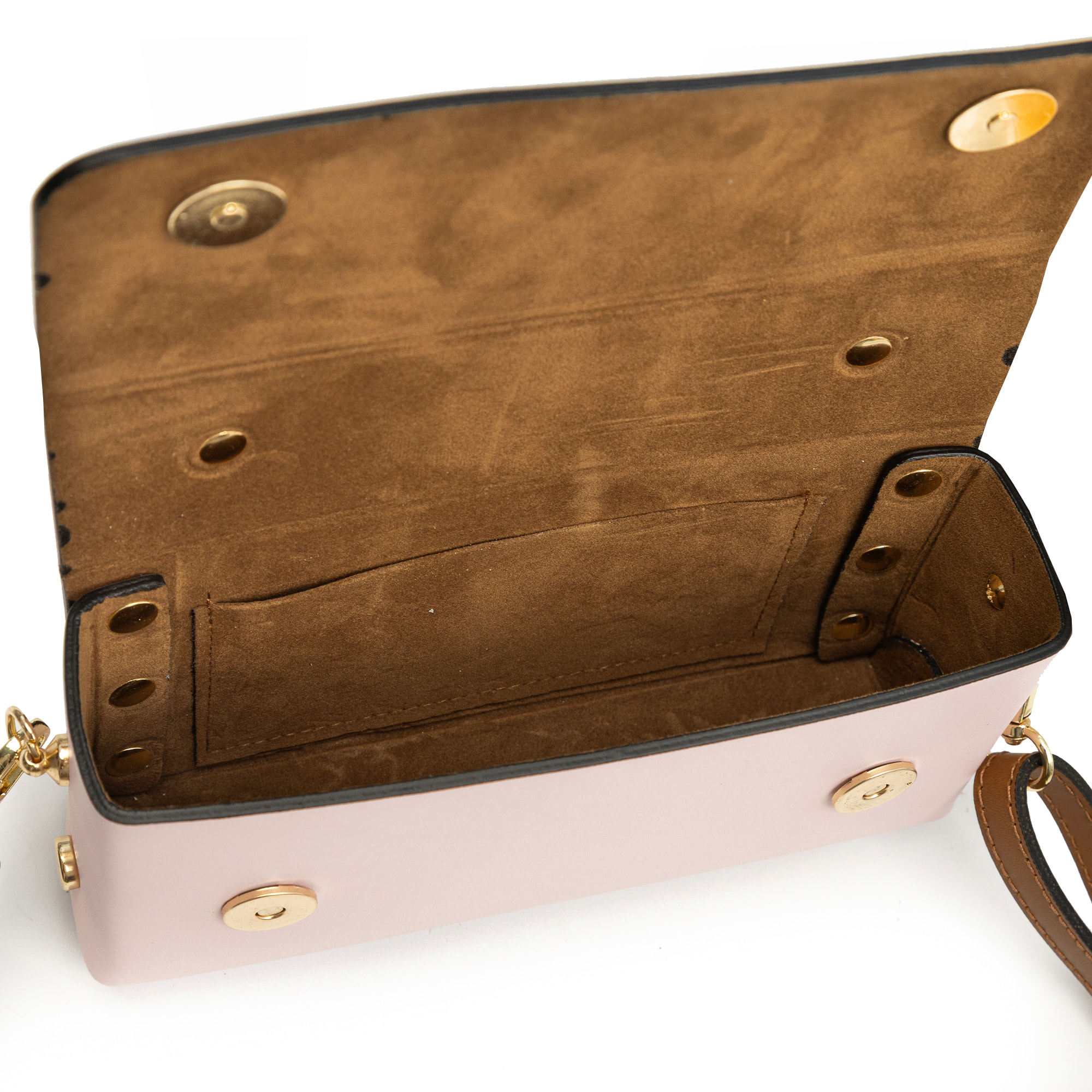 Bellante Bolso bandolera Mujer.Piel auténtica Ruga