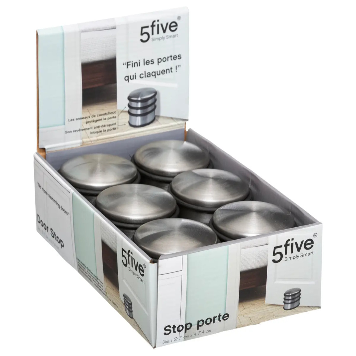 Stop-porte haut métal