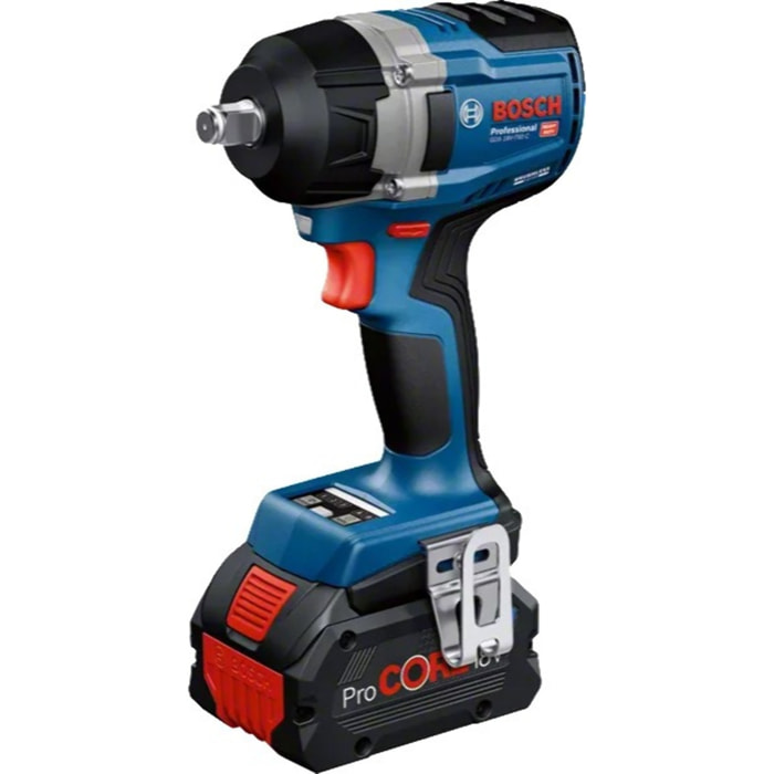 Visseuse à chocs/boulonneuse sans fil GDS 18V-750 C Professional - BOSCH - Sans batterie, ni chargeur - L-Boxx - 06019L9001