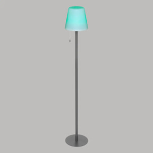 Lampadaire extérieur "Zack" H108cm graphite