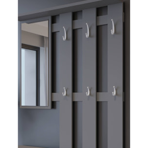 Clint Arredo Ingresso, 100 x 25.5 x 190, Antracite, Bianco