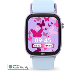 Montre connectée ICEWATCH Ice Smart Junior 3.0 Find My-Violet/Bleu