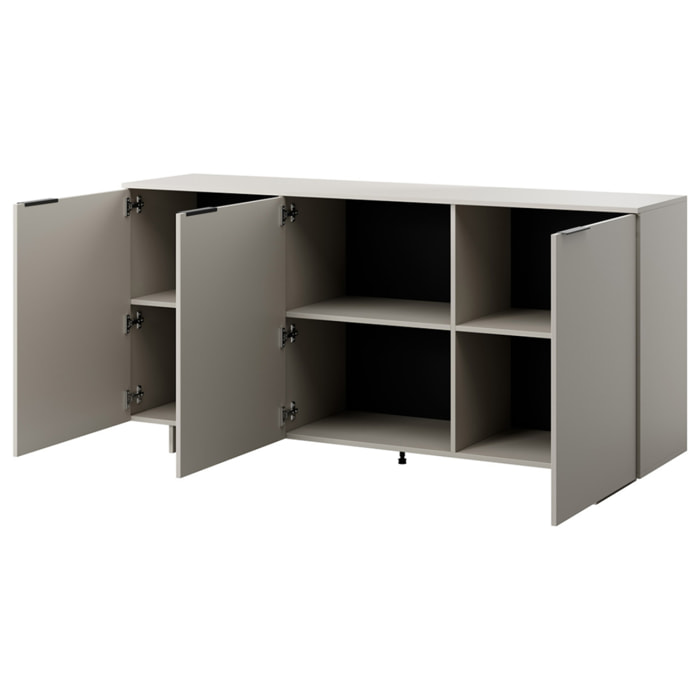 Canterbury - buffet bas - 3 portes - beige - 3 portes - 180 cm - Beige