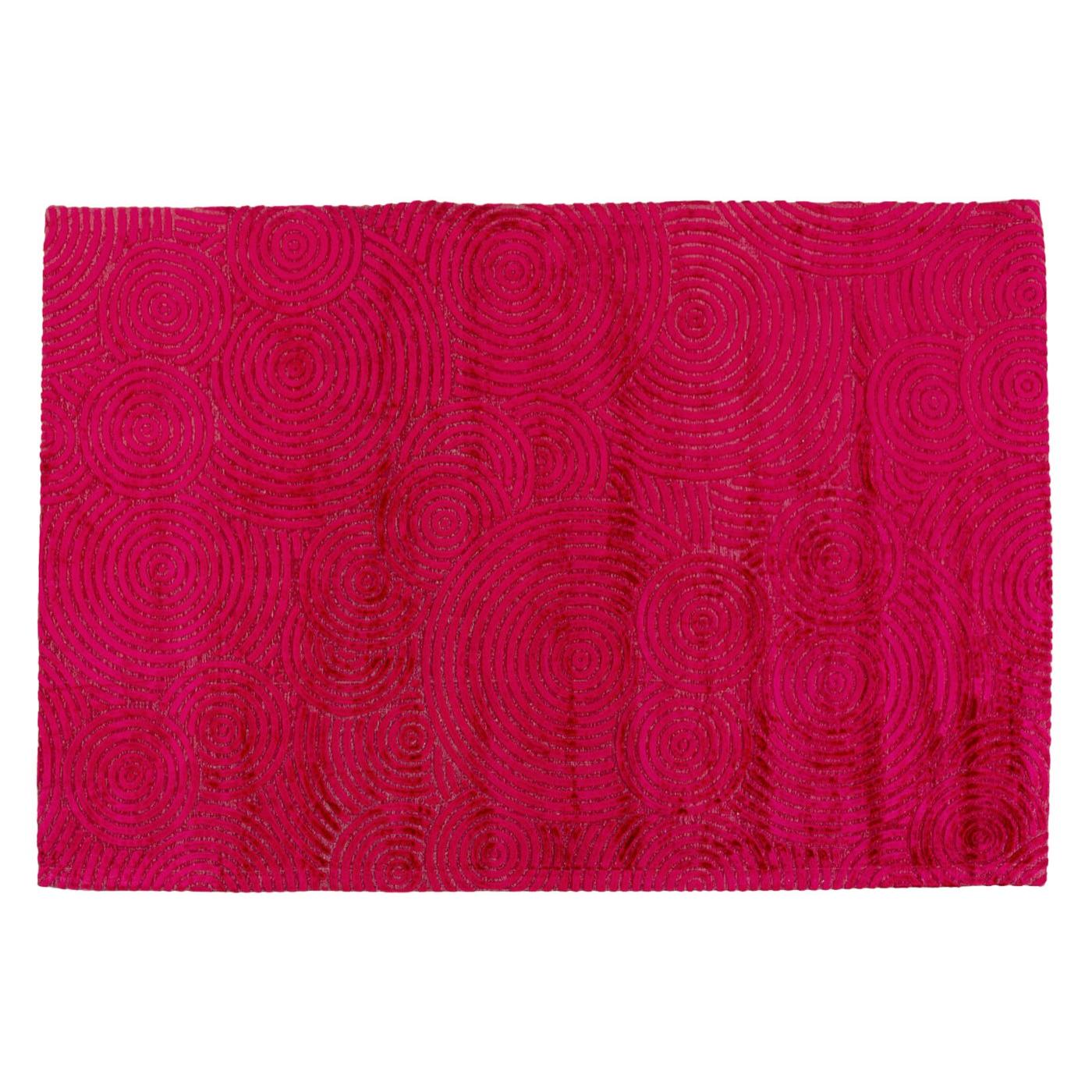 Tapis Tondo fuchsia 240x170cm Kare Design