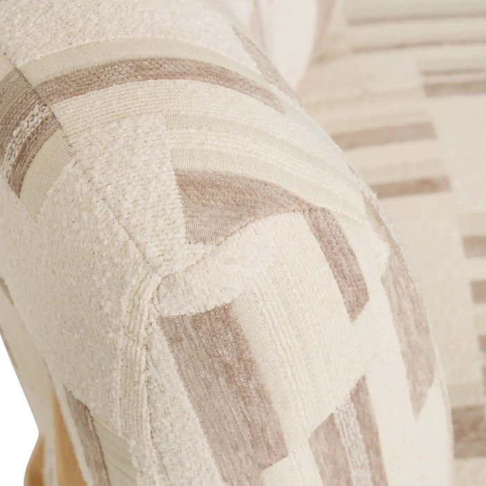 Fauteuil "Calix" blanc