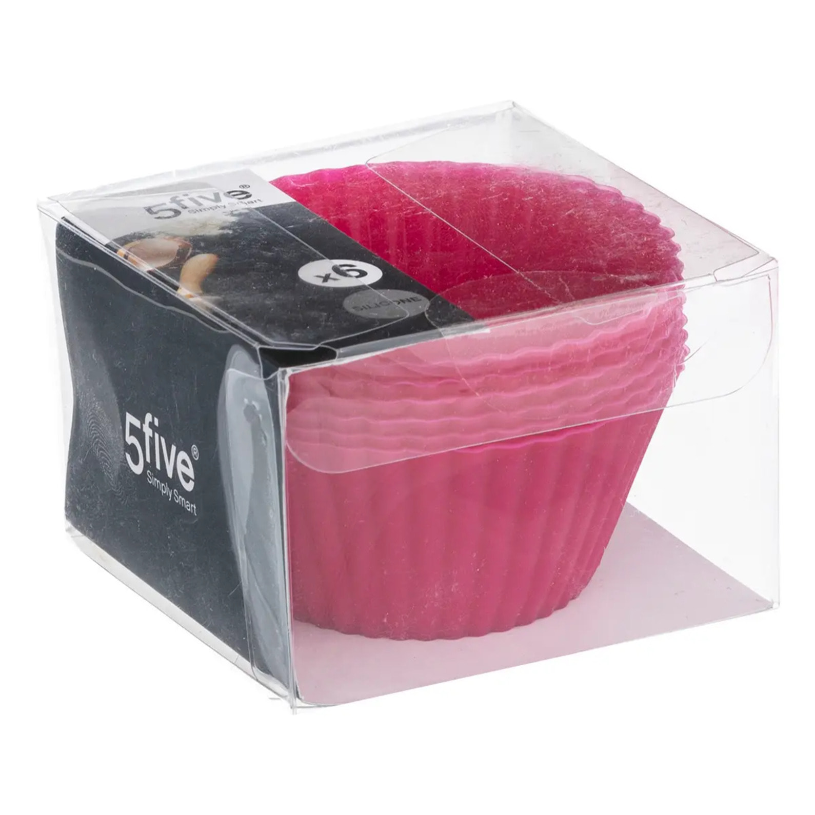 Lot de 6 caissettes en silicone