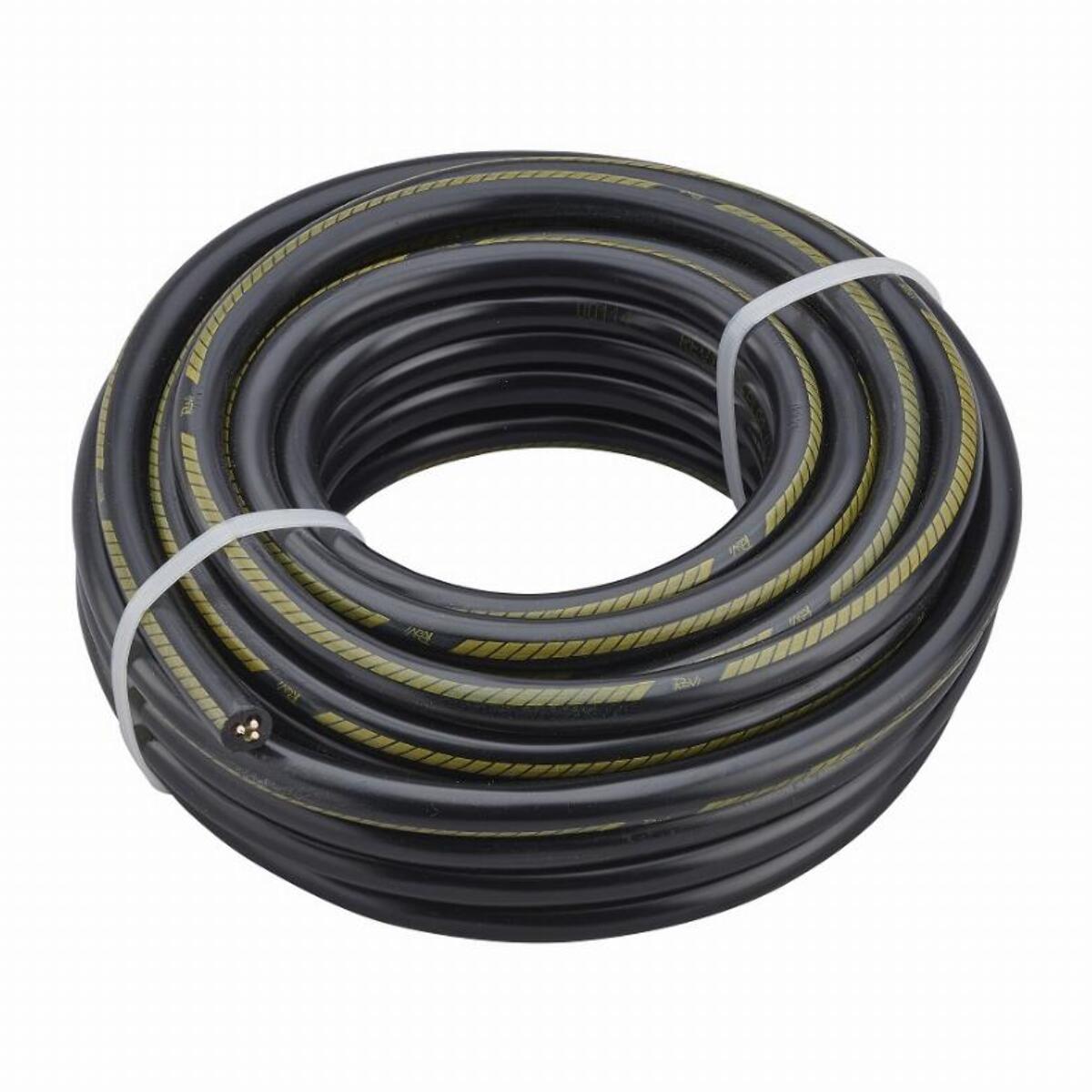 Debflex Installationskabel HO3VVH2-F 2x0,75 Mm² 10 M Weiß – Flexibel, Für Haushaltsgeräte & Beleuchtung