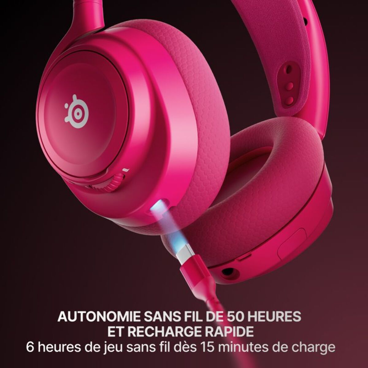 Casque gamer STEELSERIES Arctis Nova 7X Gen 2 Magenta