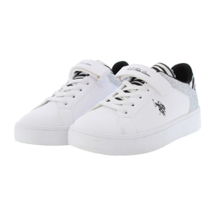 Sneakers U.S. Polo Assn. bianco-Argento