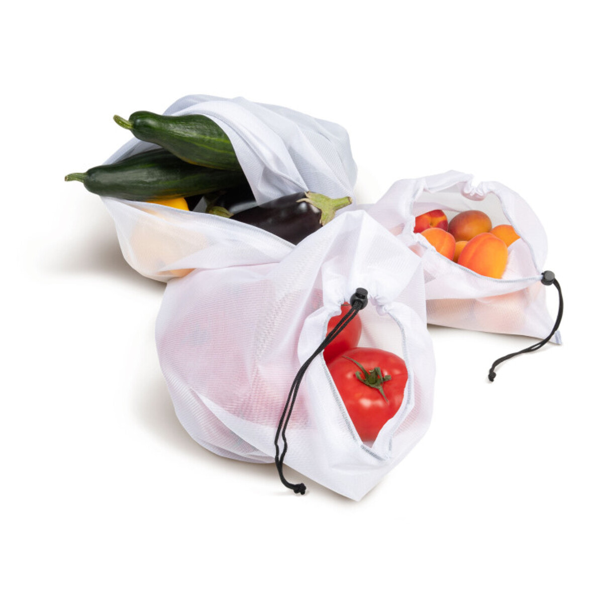 Sacs fruits et légumes réutilisables - lot de 10